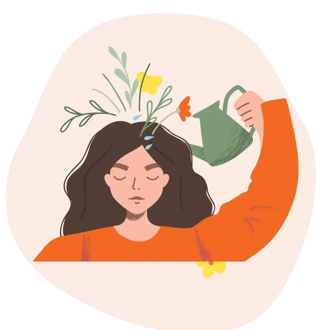 Interactive healing tools: hypnotherapy, body-based exercises, worksheets, guided protocols
